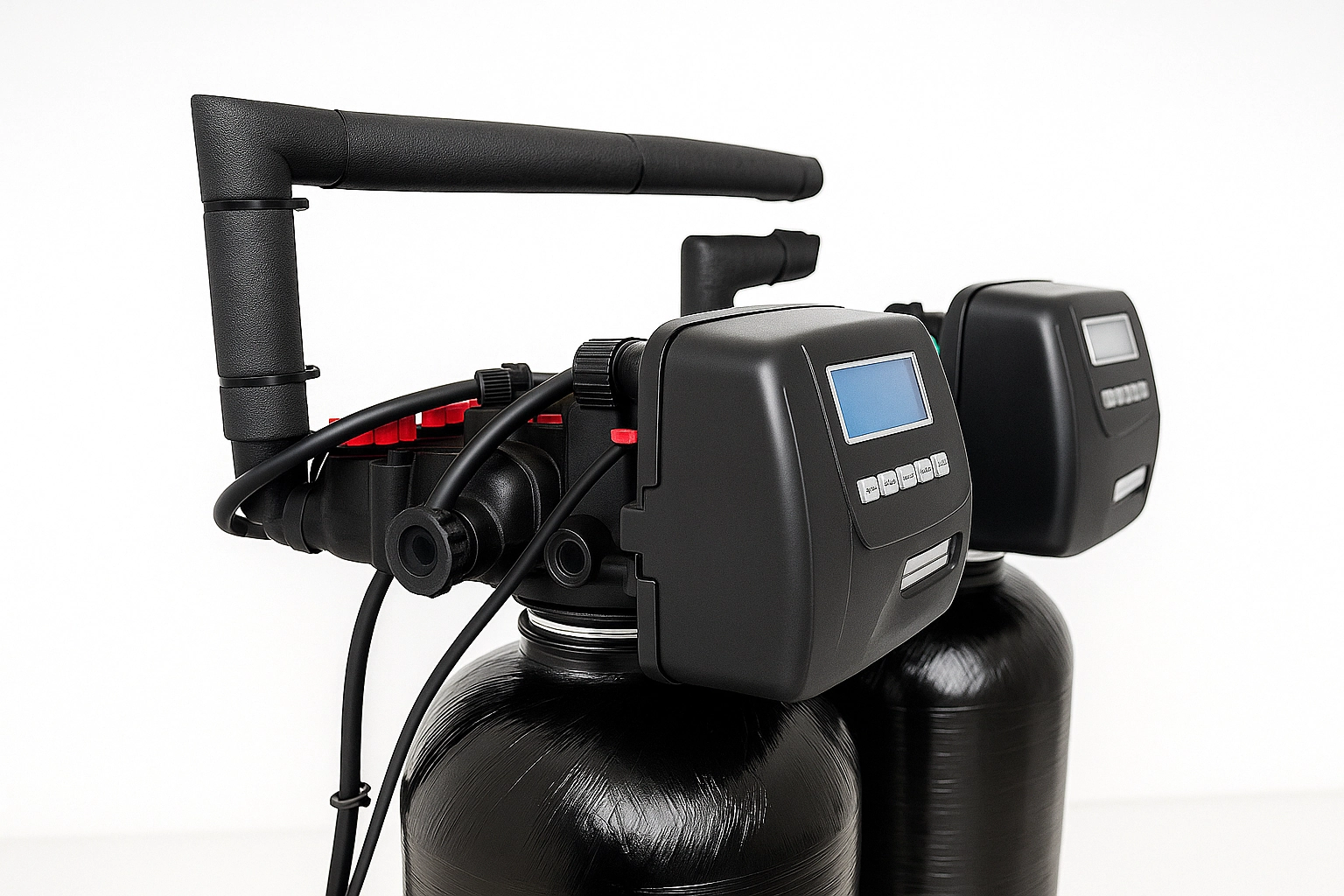 Air injection filtration tank for removing sulfur and iron - Water Fixers of DFW