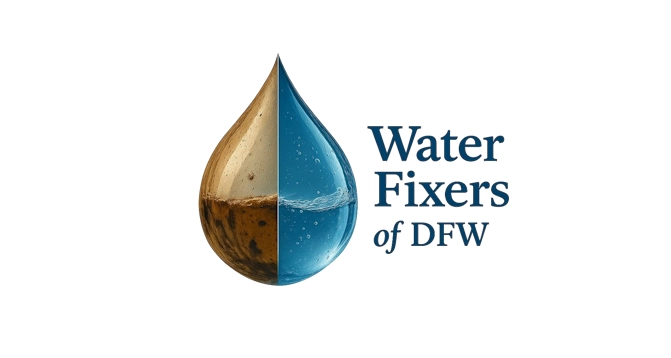 Close-up of a high-quality Clack water softener valve - Water Fixers of DFW